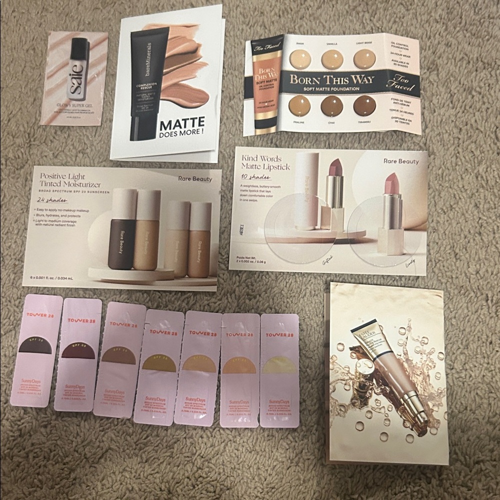 Sephora Foundation and Lipstick Collection